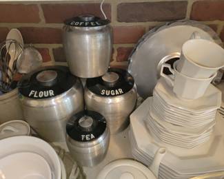 Vintage canisters