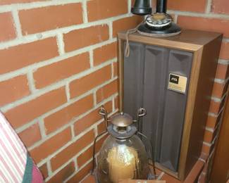 Antique telephones