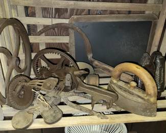 Antique tools & smalls