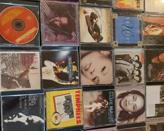 large collection of CDs