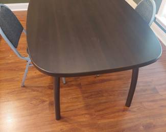 kitchen table with two chairs