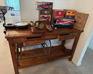 Cypress Table. Texaco Die Cast