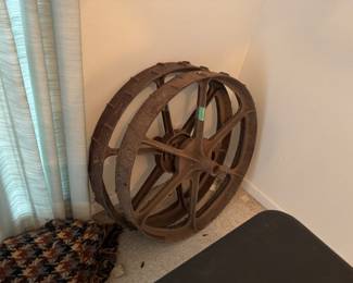 Iron Tractor Wheels