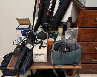 Cameras, Tripods, Trek Pods, Camera Misc