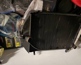 Model T Radiator With Motometer