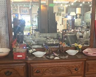 Large Dresser with Mirror