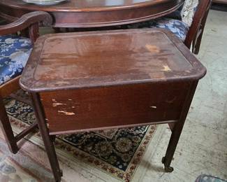 Sewing Table Closed