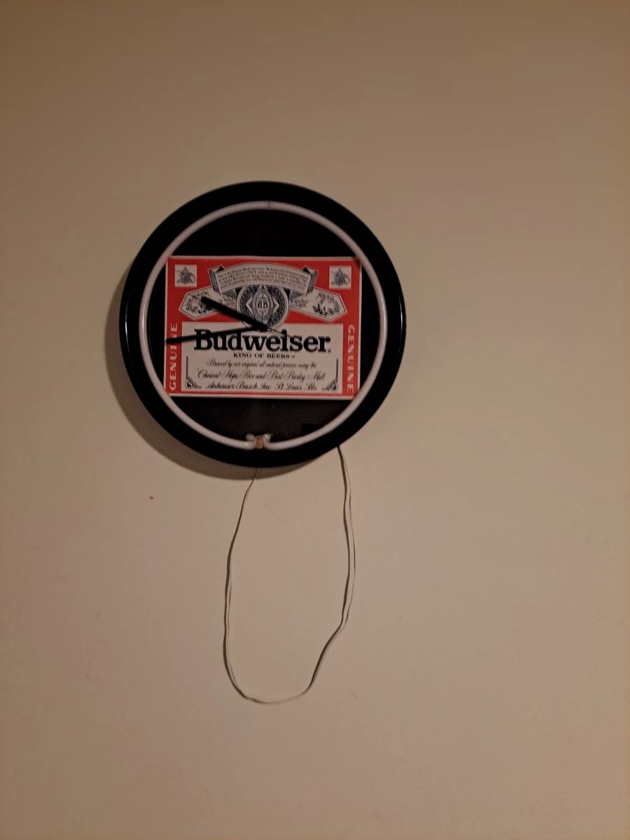 Budweiser sign