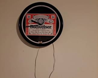 Budweiser sign