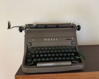 Antique typewriter