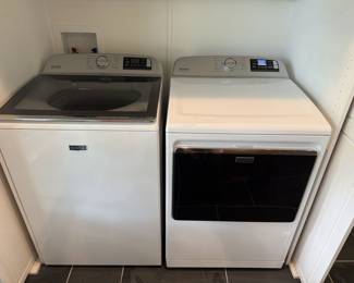 Maytag washer and dryer