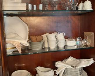 Some of the beautiful dishware