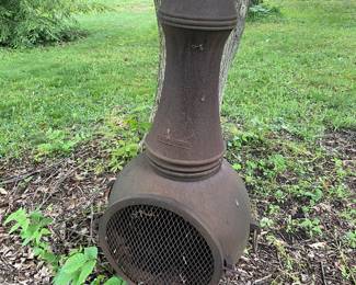 Outdoor fireplace