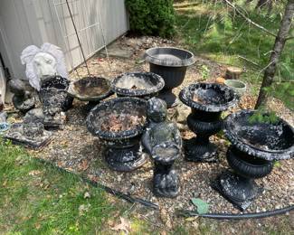 Great outdoor cement items