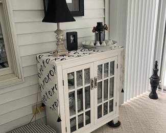 Cabinet and decor