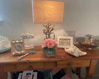 This table was made from decommissioned Catholic Church door.