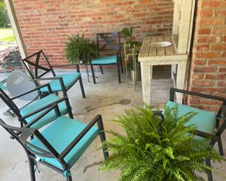 Patio chairs