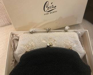 Beaded clutch bags