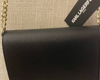 Karl Lagerfeld black bag new with tags!