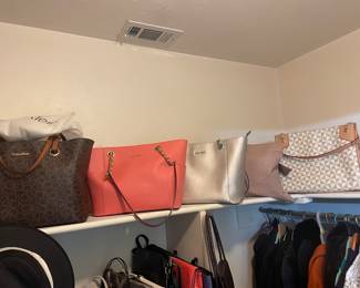 Designer handbags!’