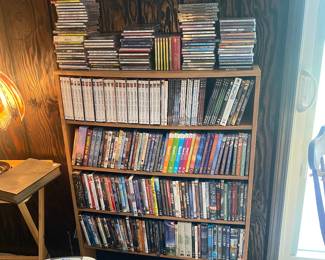 More DVD's and quite a few CD's, including a nice assortment of Bluegrass.