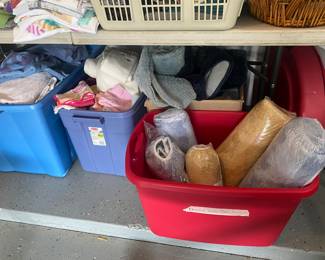 More linens and new unused throw rugs