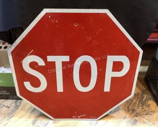 Stop sign