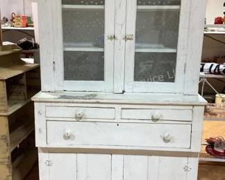 Primitive kitchen cupboard