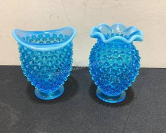 Fenton miniature vases