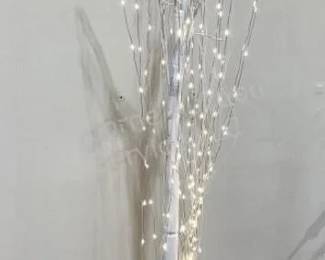 Lighted Willow tree