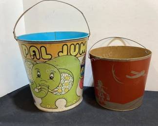 Metal Jumbo Pal pail & more