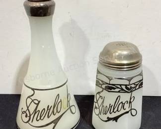 Barber bottle & shaker