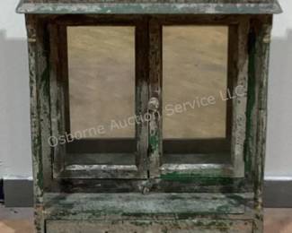 Primitive wall cabinet