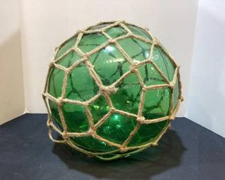 Large antique fish float