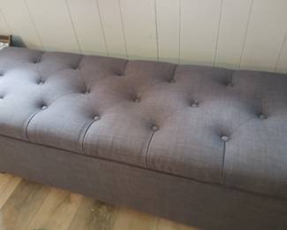 Shoe storage bench