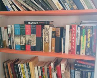 Books
Science fiction, fiction, non fiction, history
