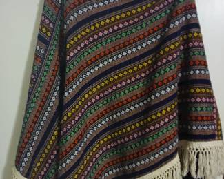 Vintage poncho