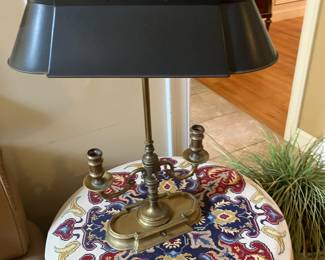 Vintage brass desk lamp