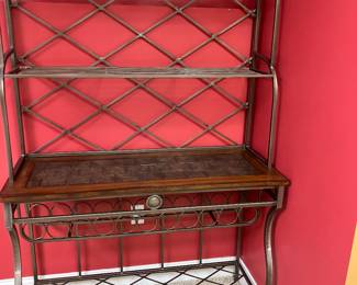 Ethan Alan country French bakers rack