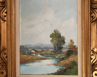 Signed painting