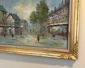 Signed painting