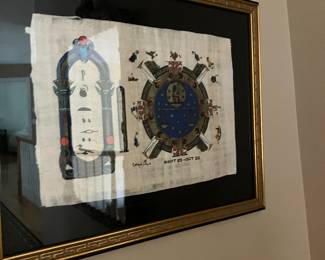Framed Egyptian