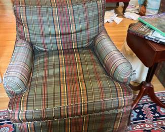 Plaid chair