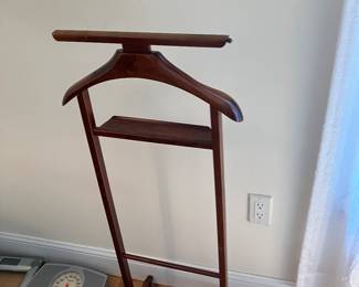 Vintage wooden valet
