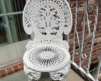 English garden chair