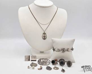 702 Sterling Silver Necklaces, Bracelet, Rings Pendants,