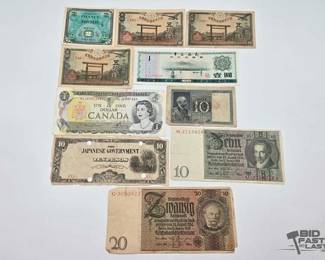 1800 Foreign Currency Banknotes