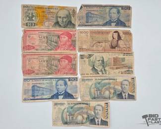 1802 Foreign Currency Banknotes