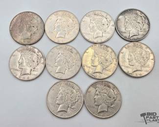 1411 10 1924 1926 S Mint Silver Peace Dollars