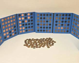 1734 Lincoln Cents Folders Coins